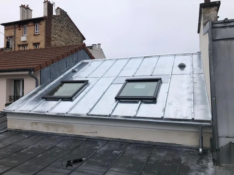 Pose de couverture en zinc Ivry-sur-Seine